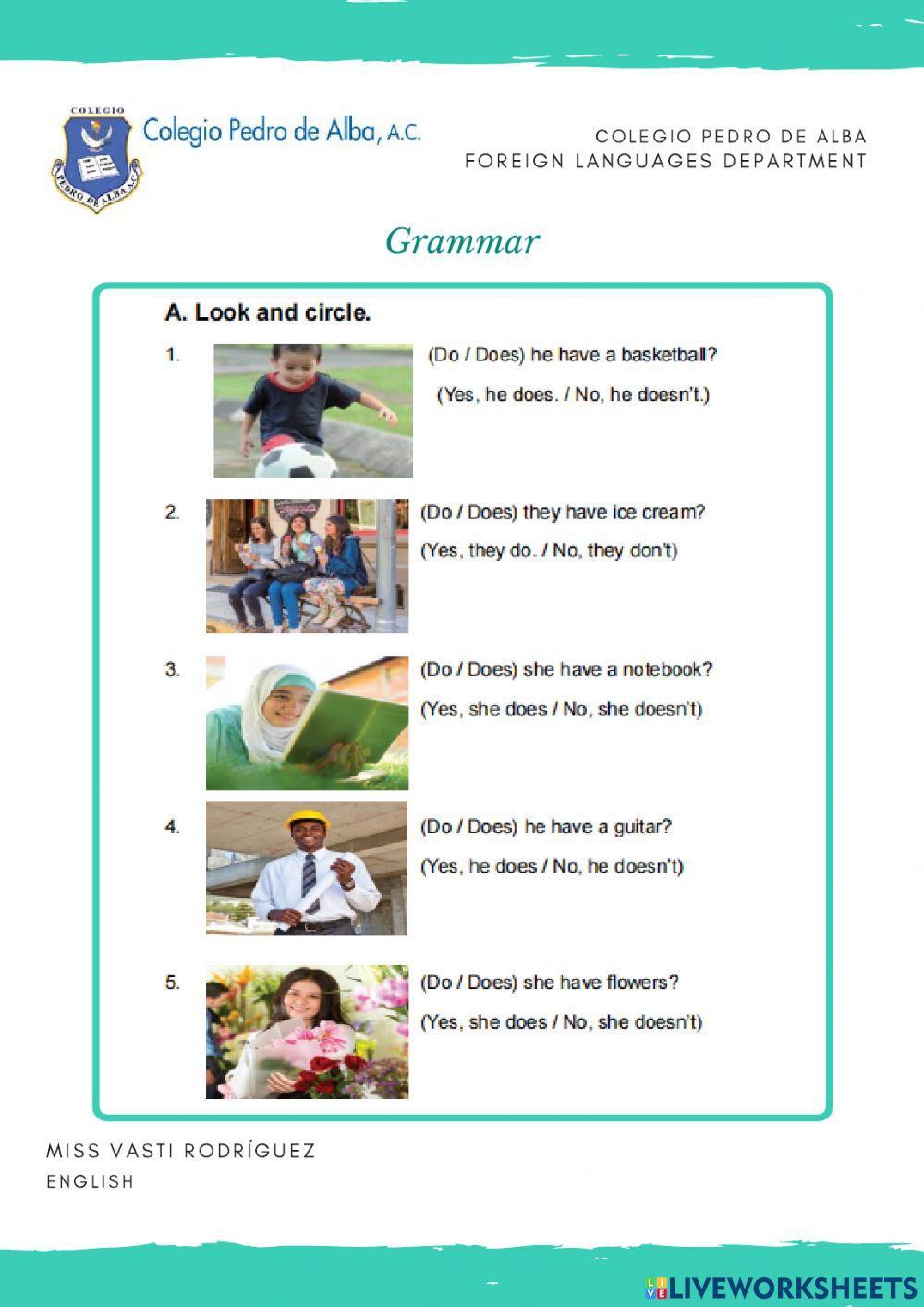 English Exam Grammar Planet