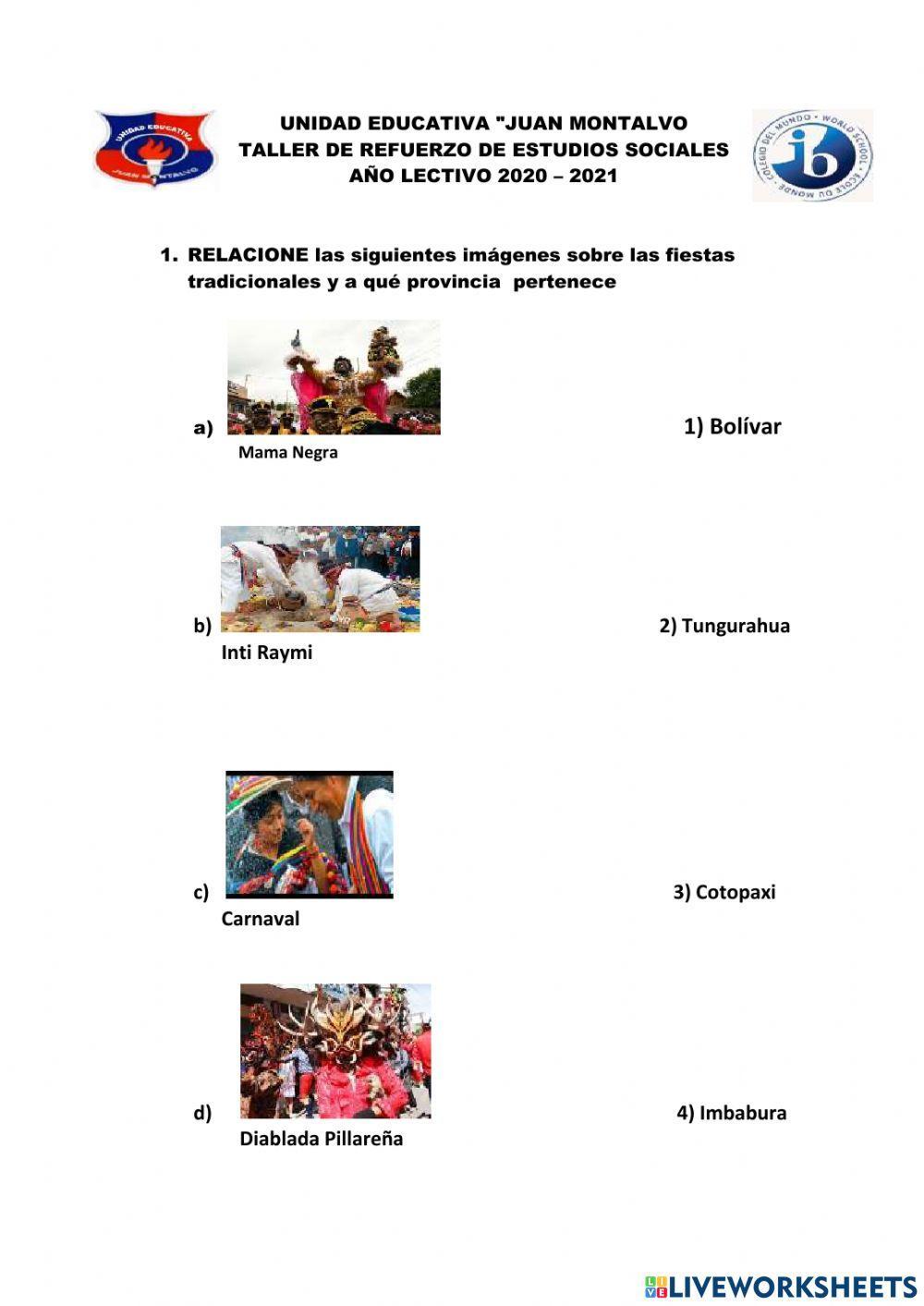 Cultura en el Ecuador