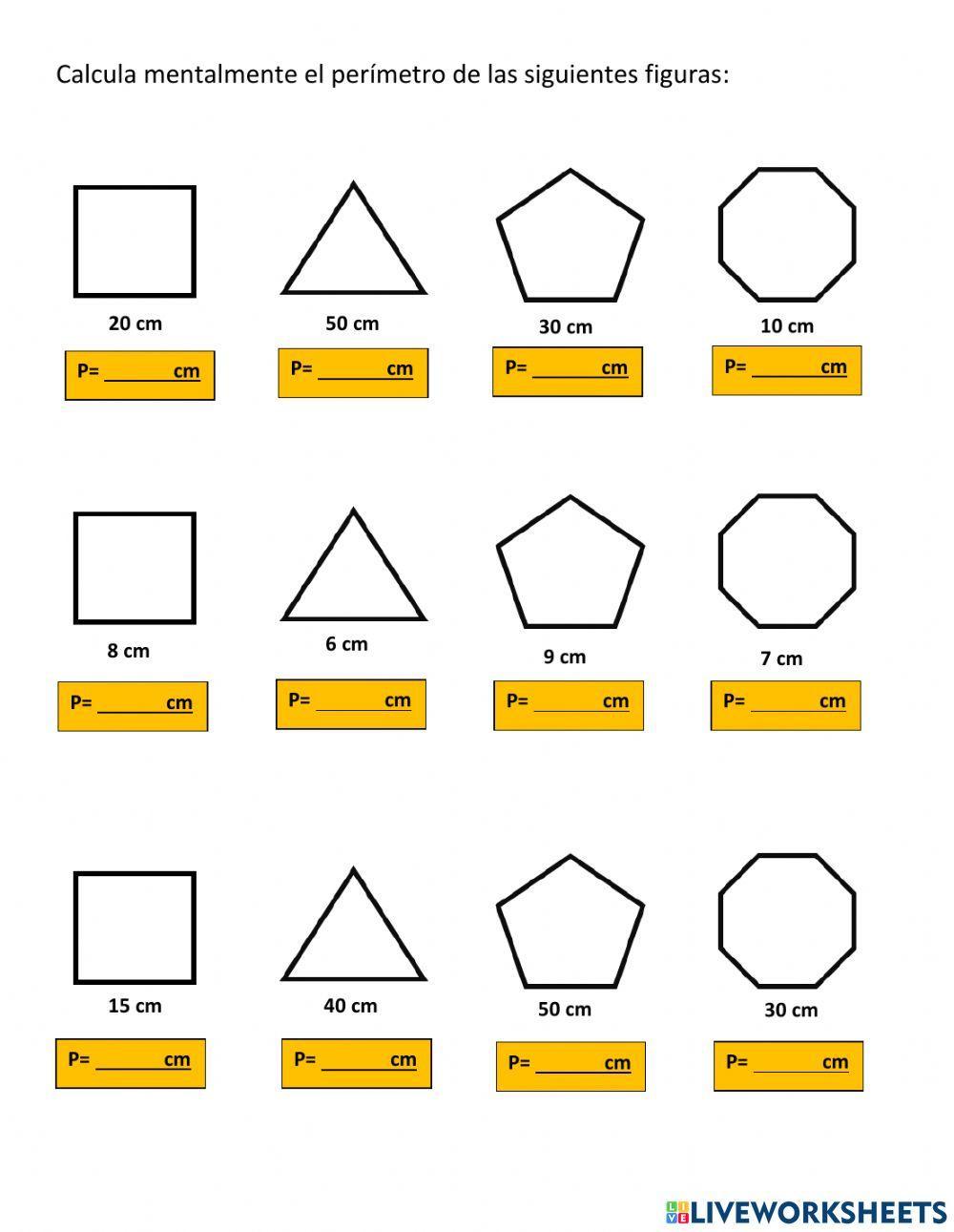 Cálculo de perímetro