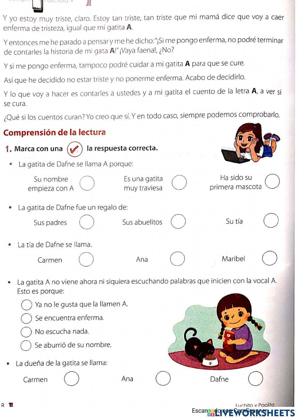 Comprensión lectora