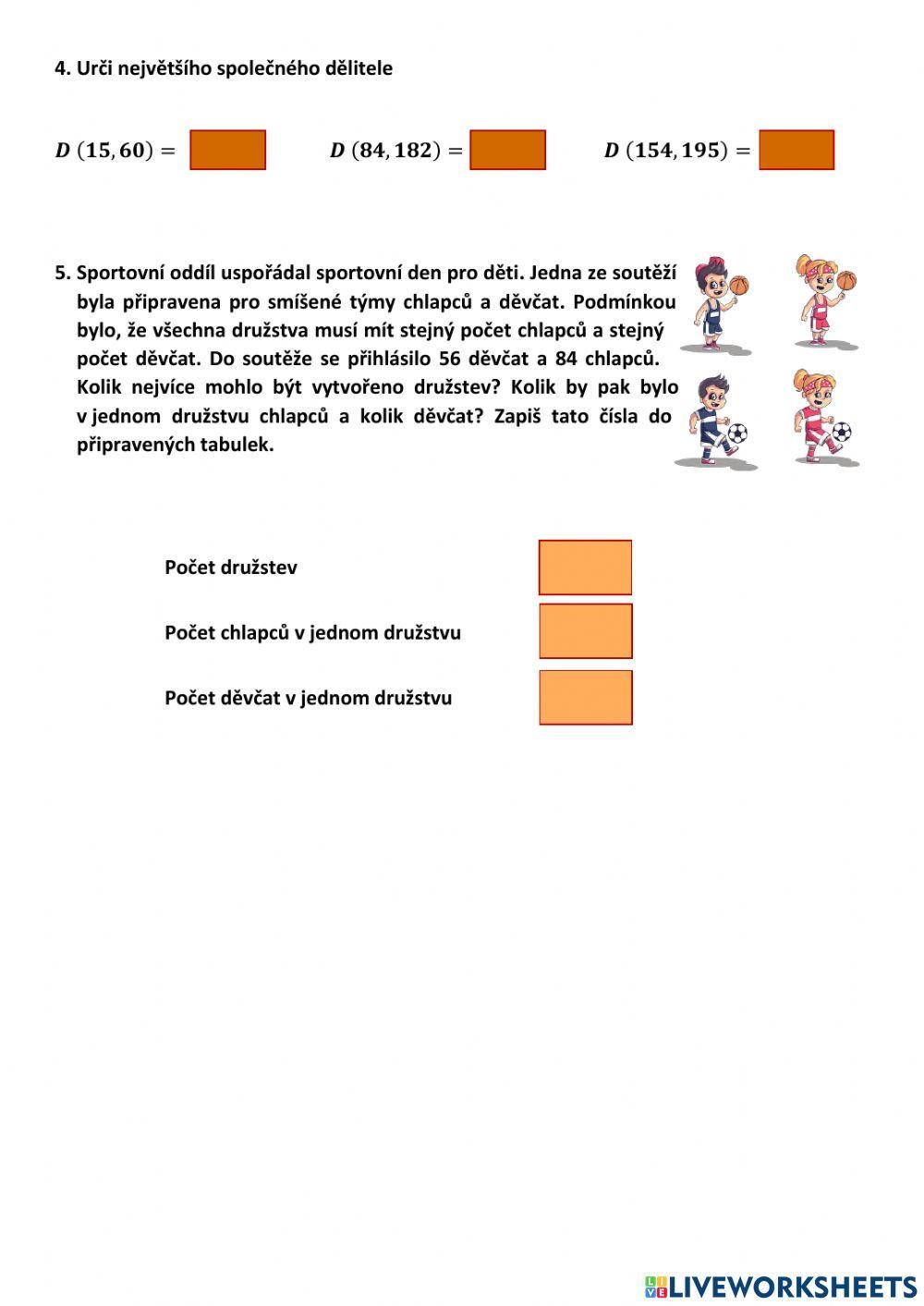 Největší společný dělitel