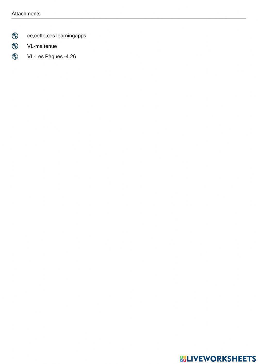 Le Verbe FAIRE - présent