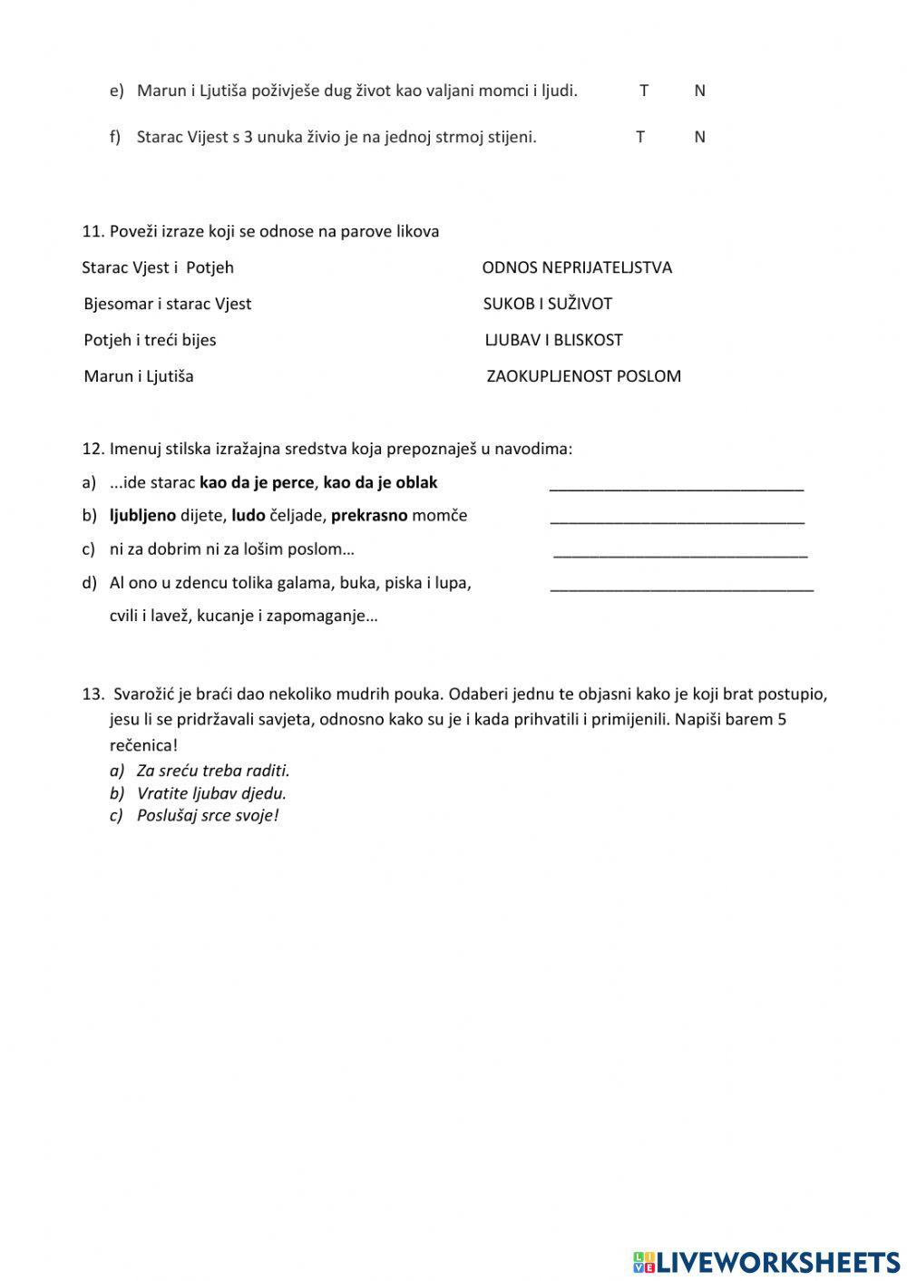 Kako je Potjeh tražio istinu