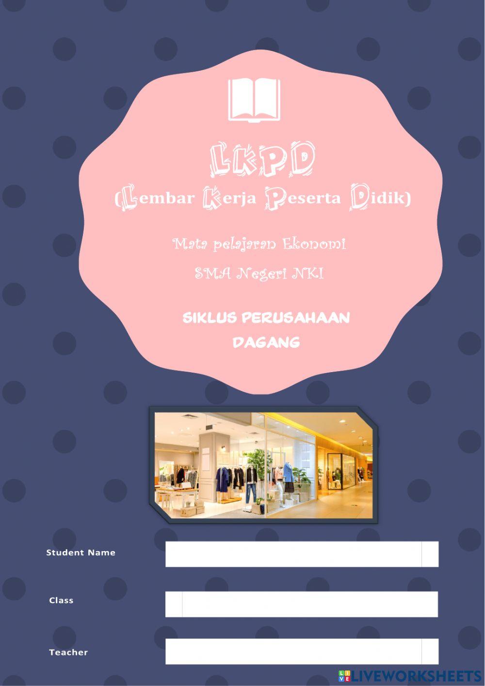 Siklus Akuntansi Perusahaan Dagang