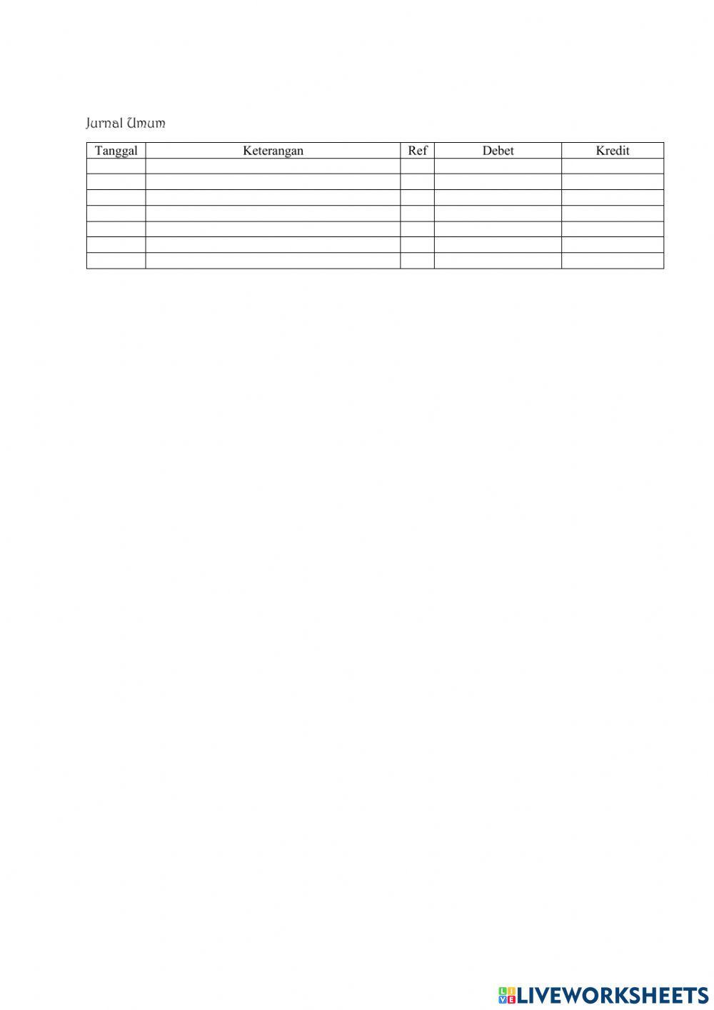 Siklus Akuntansi Perusahaan Dagang