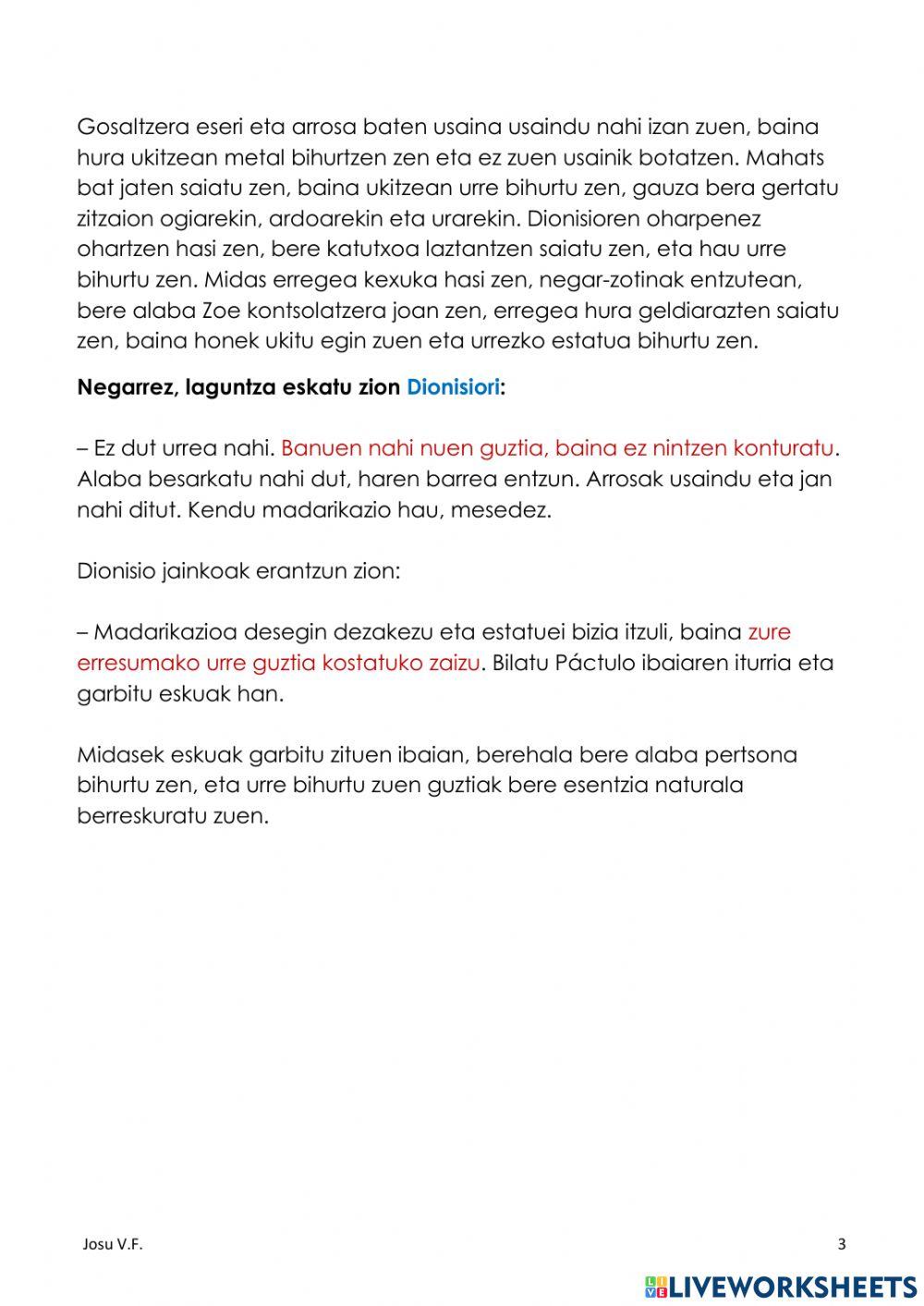 Midas erregea Midas erregea