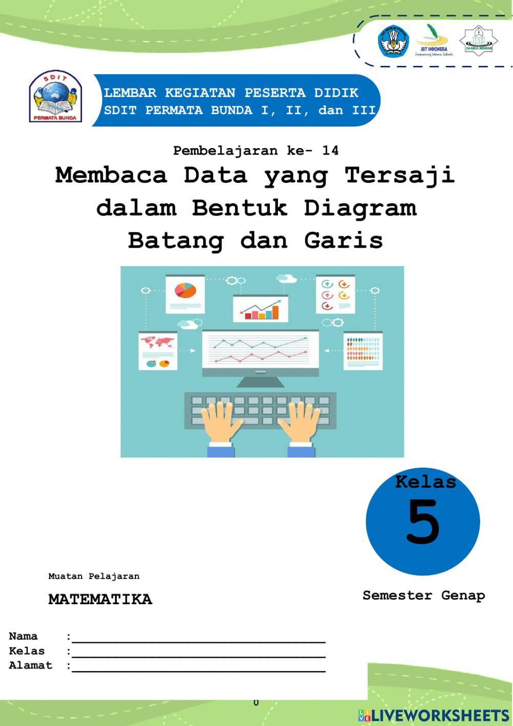 Membaca Data yang Tersaji dalam Bentuk Diagram Batang dan Garis
