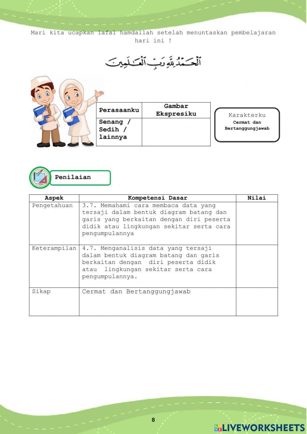 Membaca Data yang Tersaji dalam Bentuk Diagram Batang dan Garis