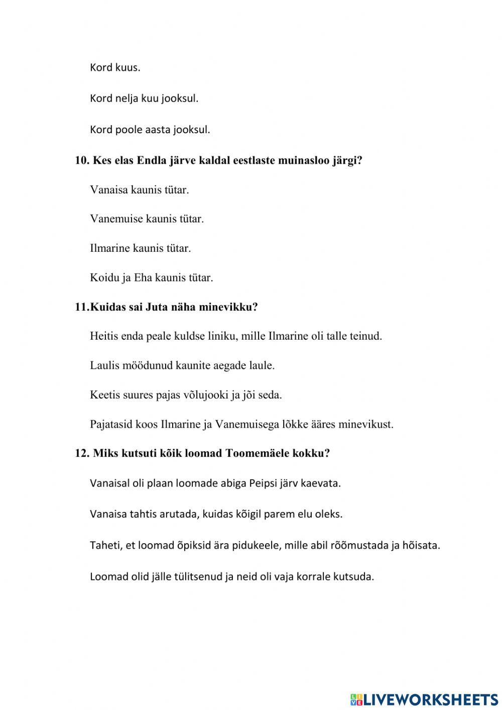 Müütilised muistendid