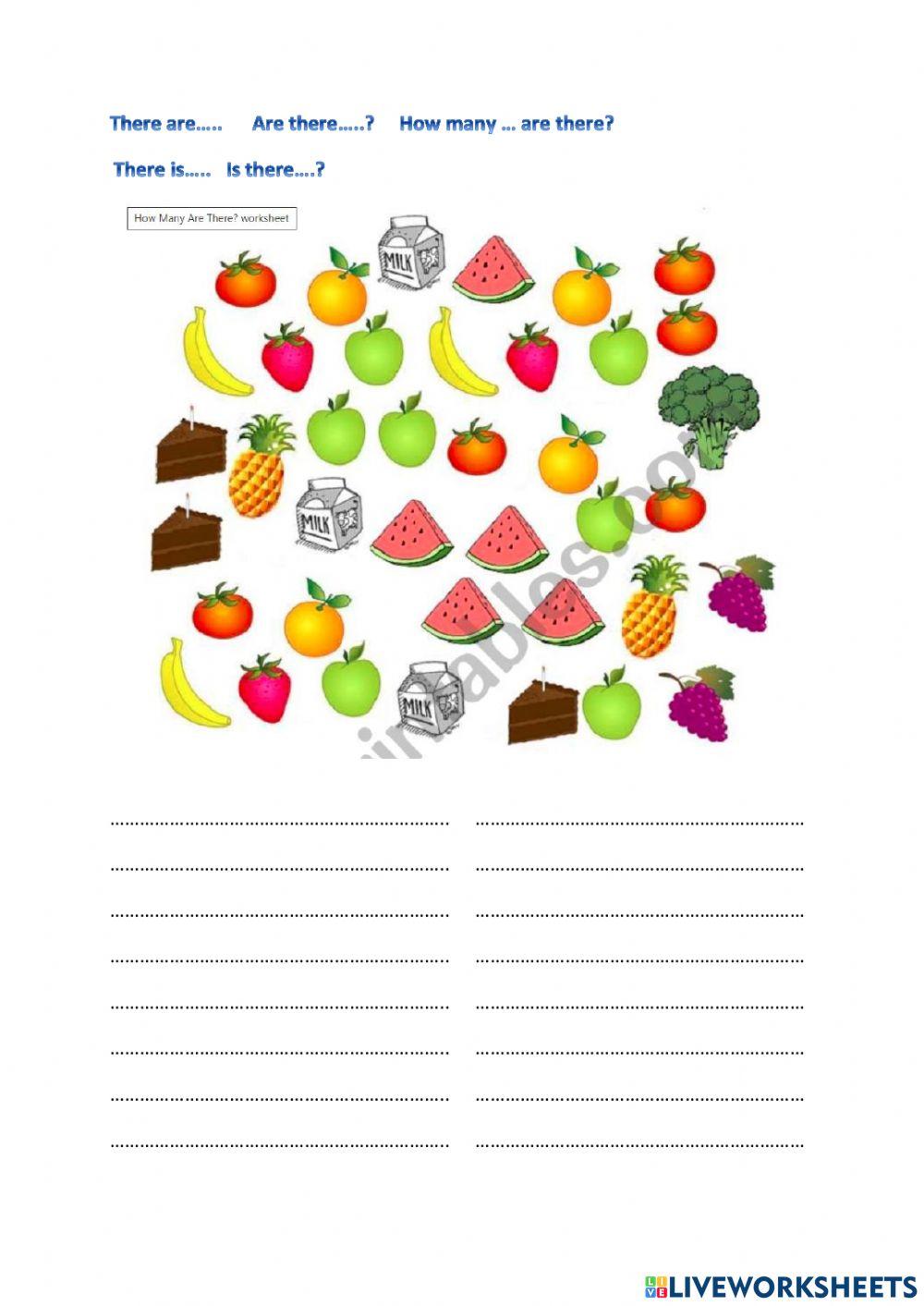 Is there...? Are there...?