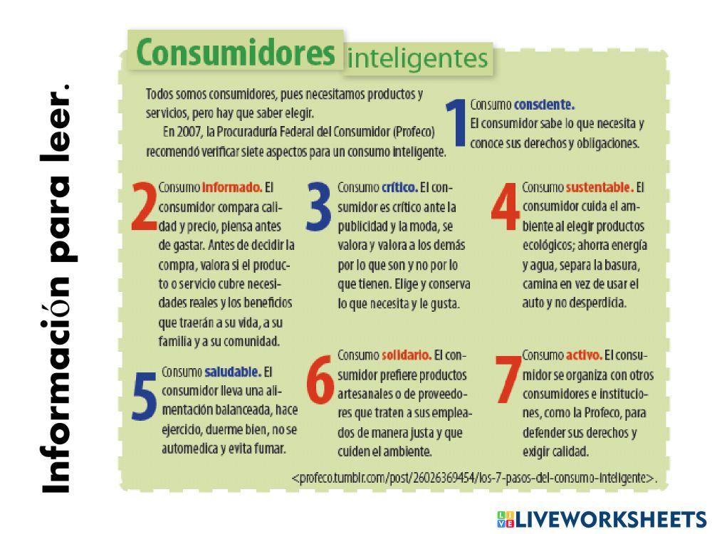 Consumidores inteligentes