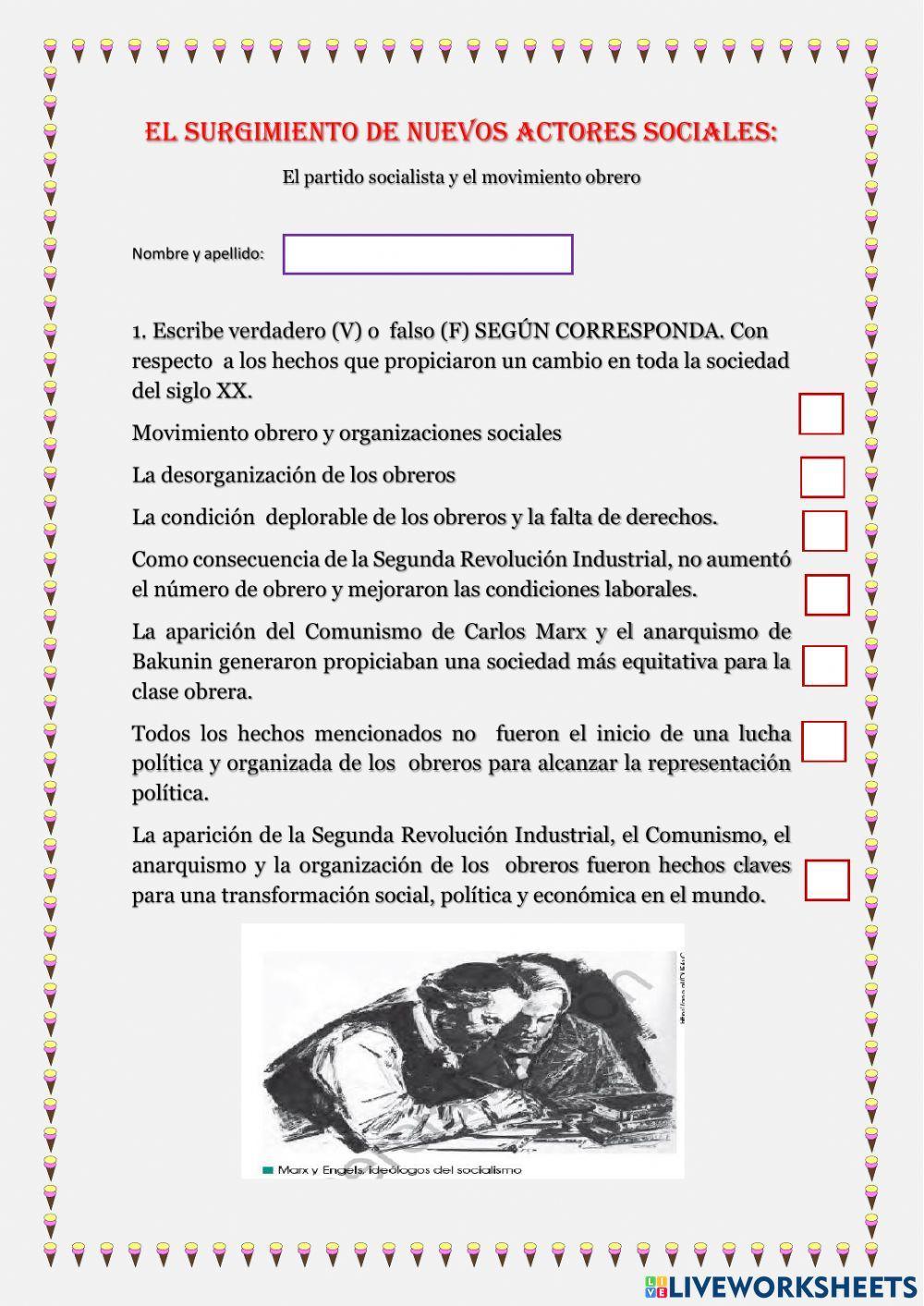 Nuevos actores sociales