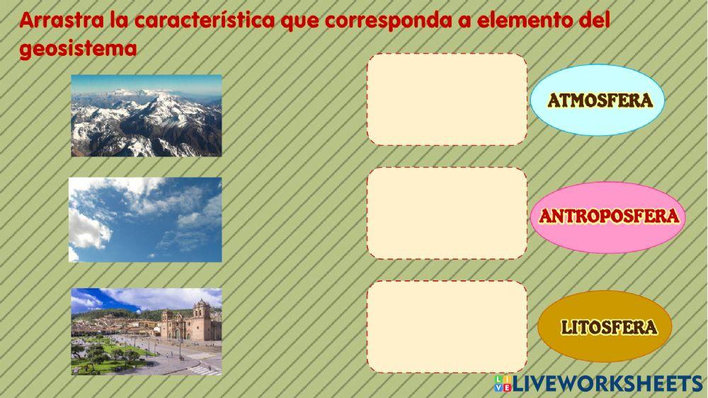 Geografía - fenómenos naturales