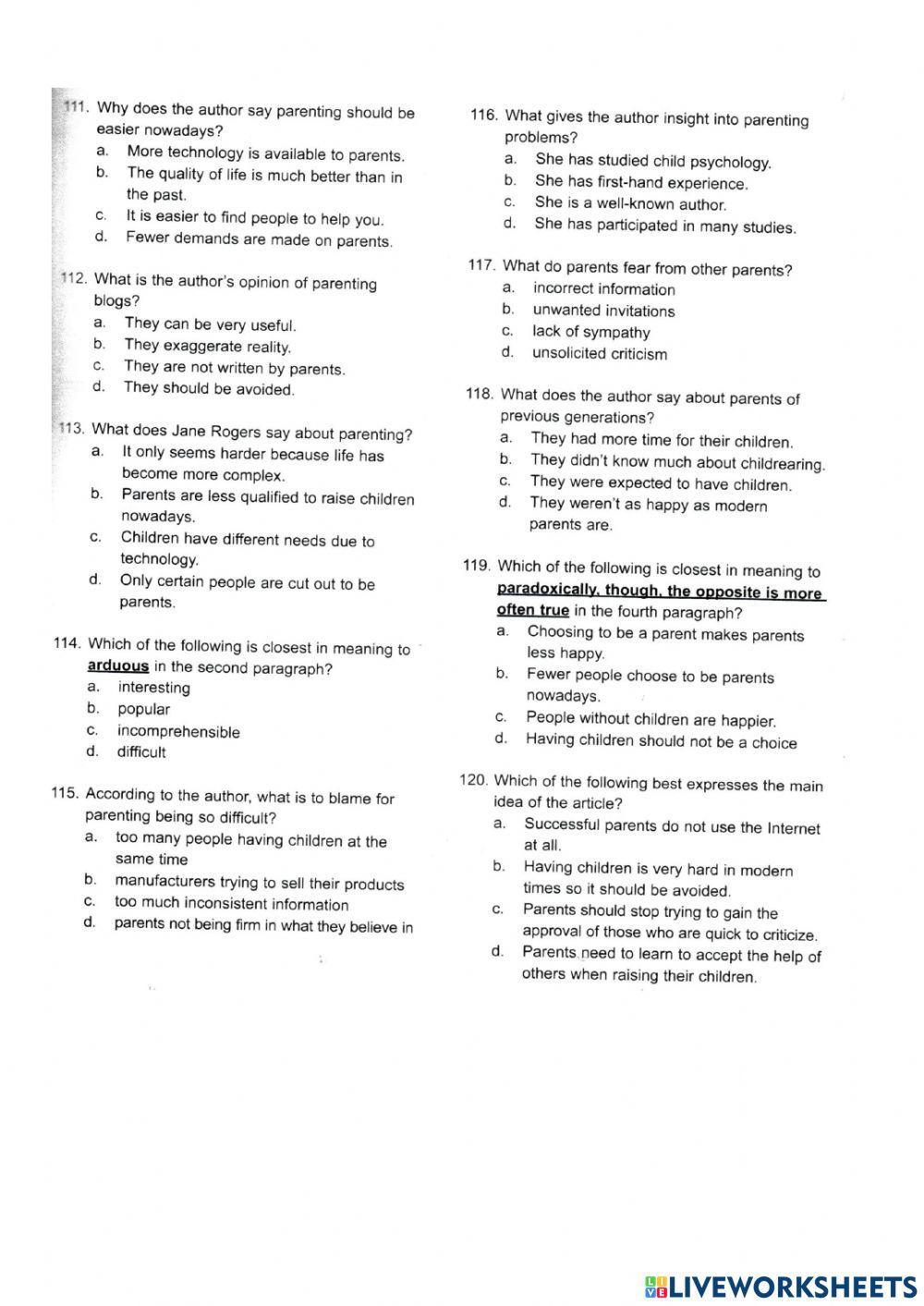 MSU Mock Ham5 Reading