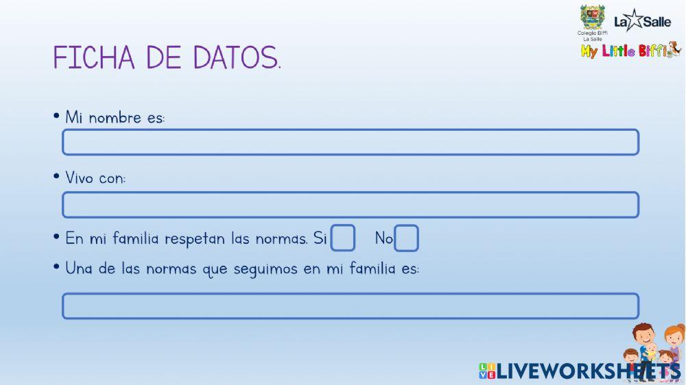 Normas en la familia