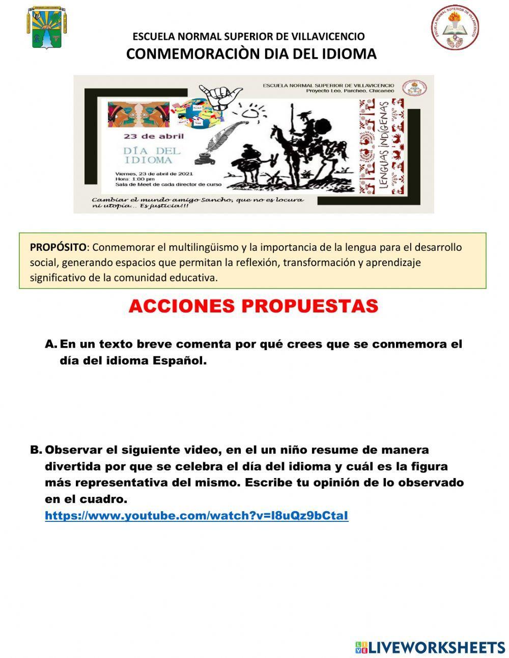 Guia del dia del idioma