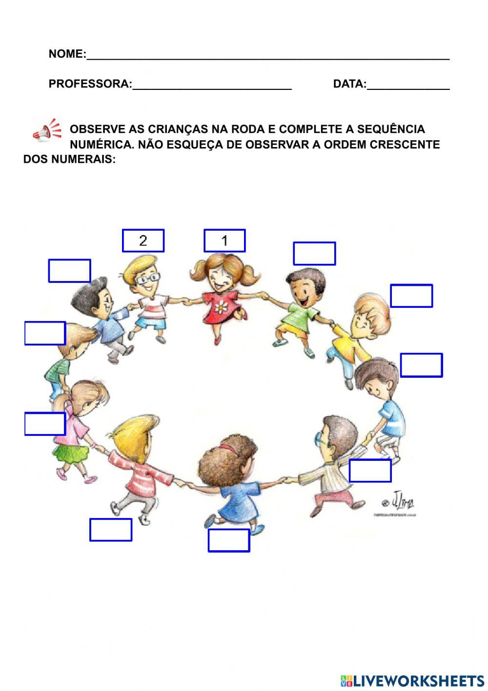 Sequencia de numerais