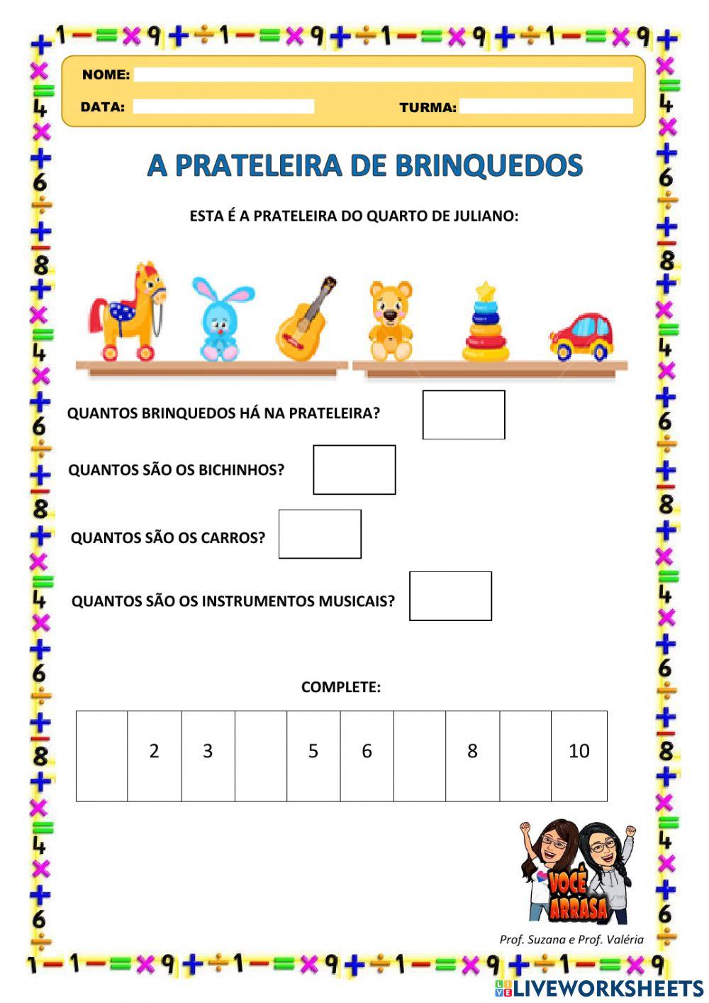 A Prateleira de Brinquedos