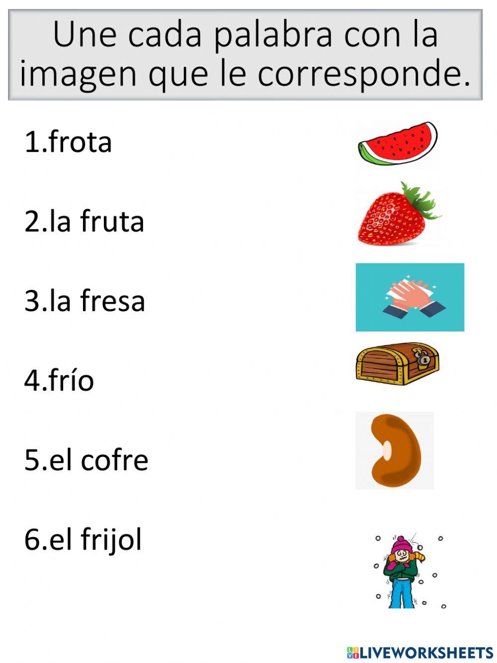 Vocabulario del sonido Fr