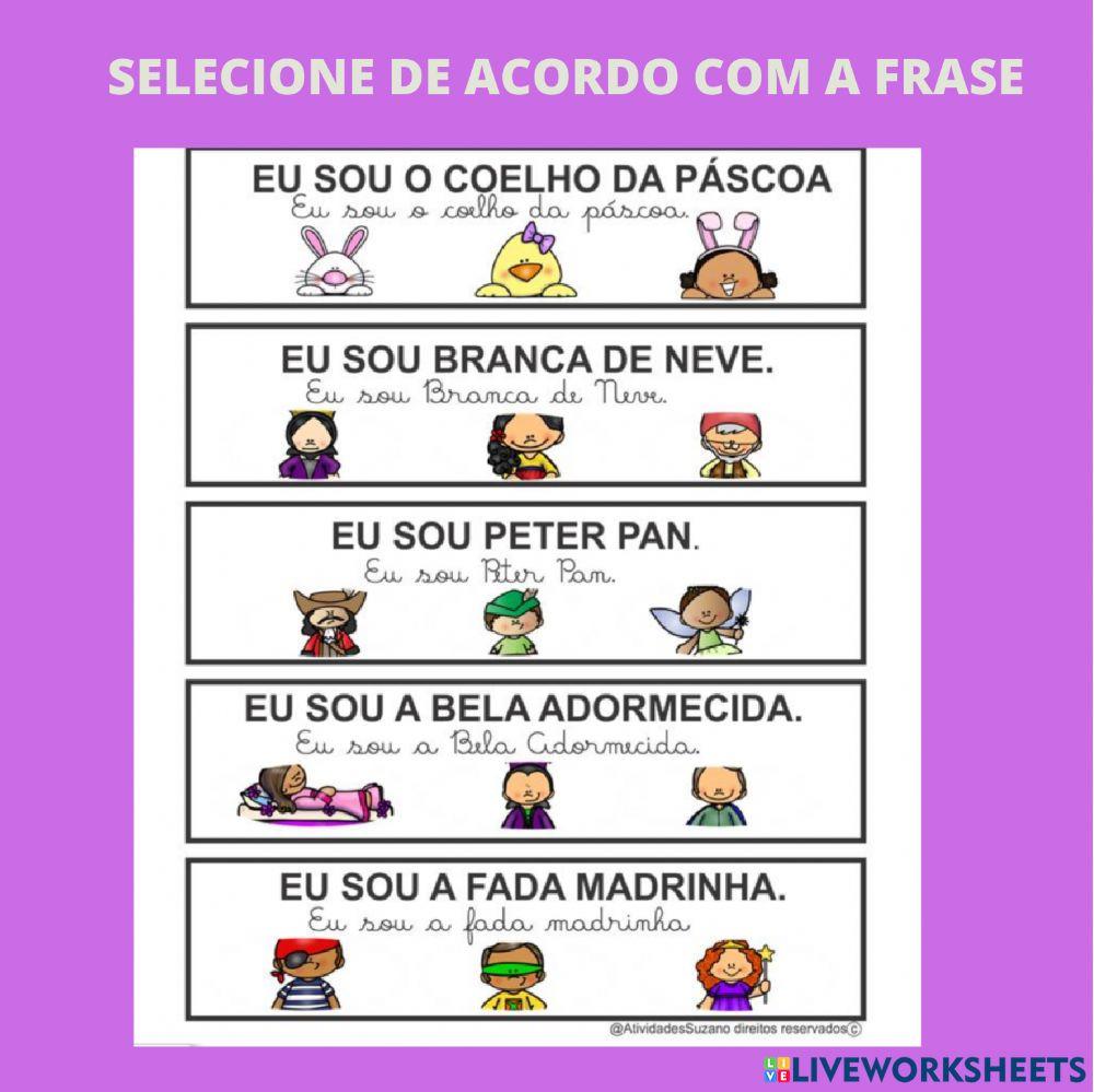 Compreendendo frases