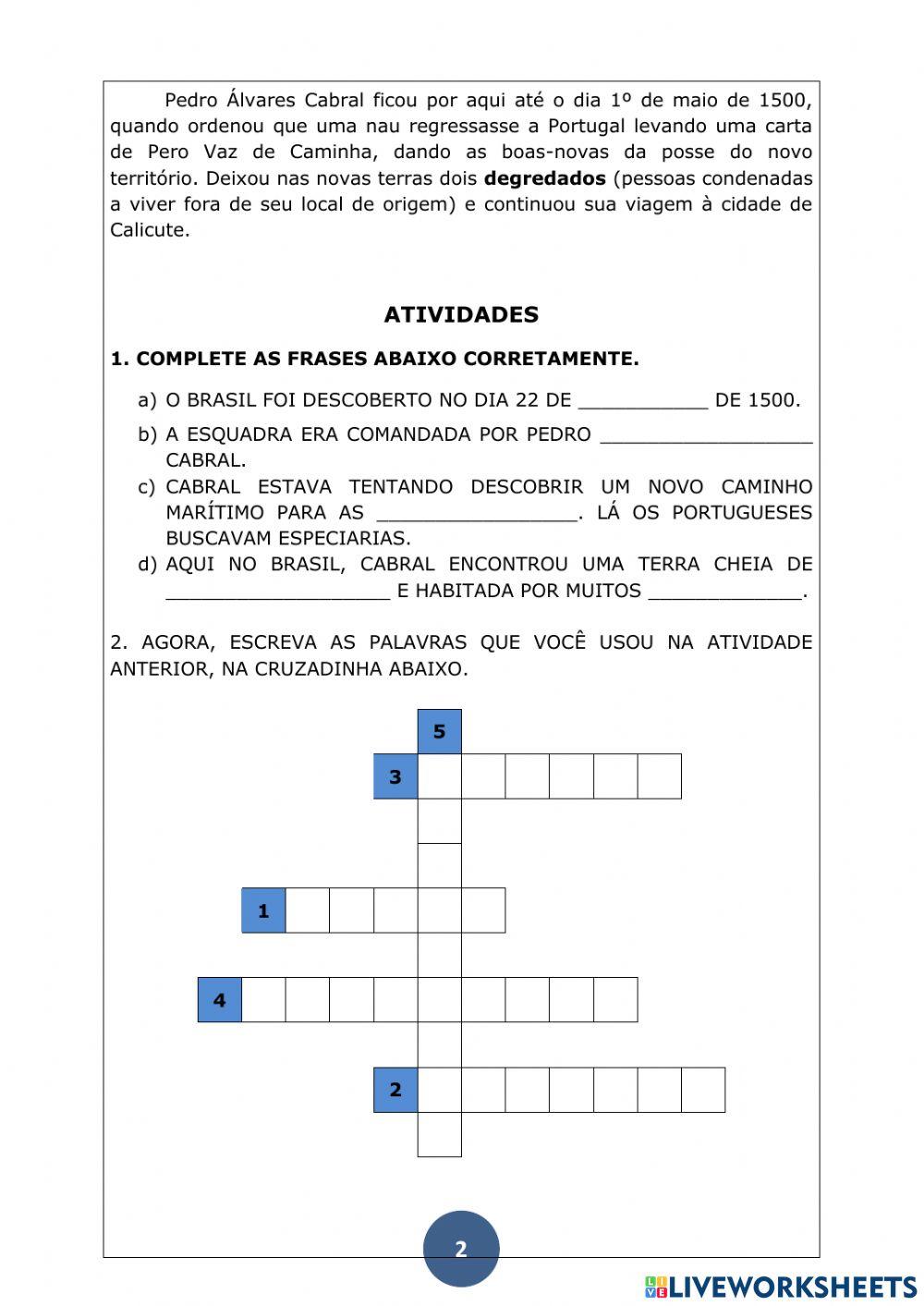 A descoberta do brasil