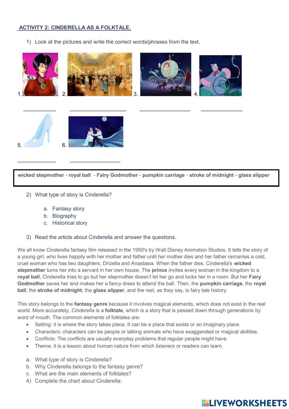 Cinderella and folktales