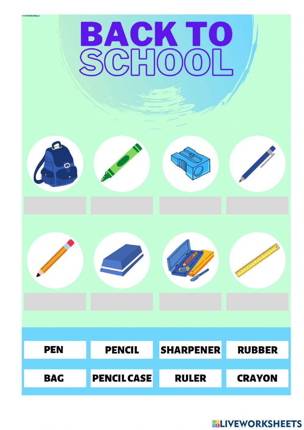 School objects