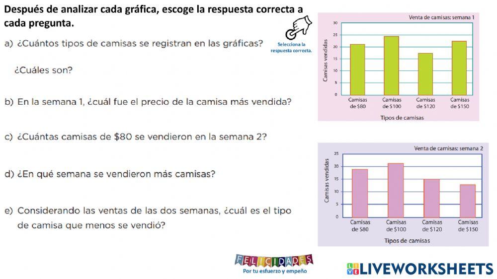 Desafío 75 La venta de camisas.