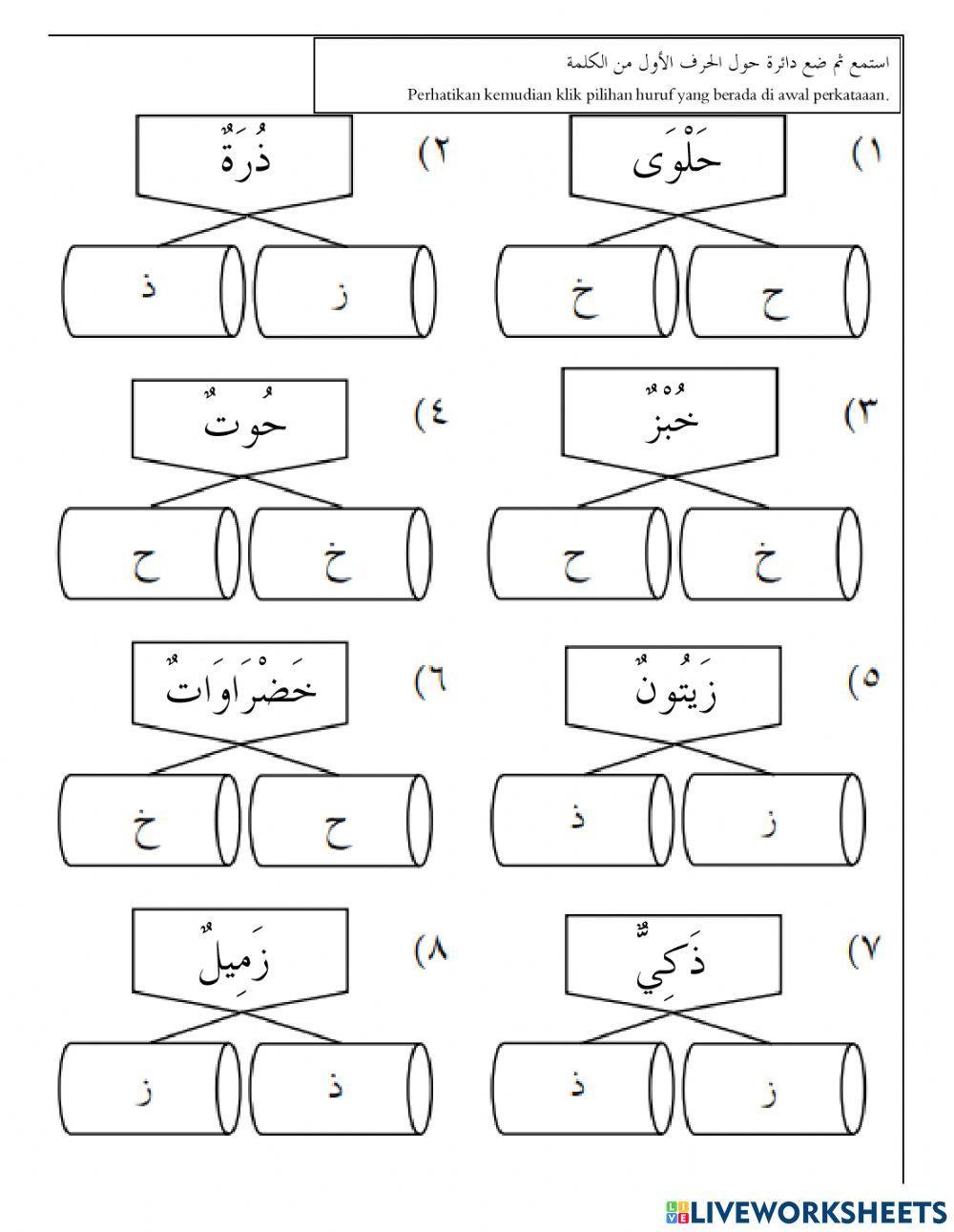 Bahasa Arab Tahun 5 (Tajuk 2)