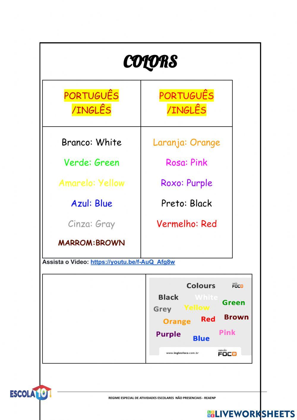 Inglês- 6ª Ano -Anaias -21-04 a 07-05