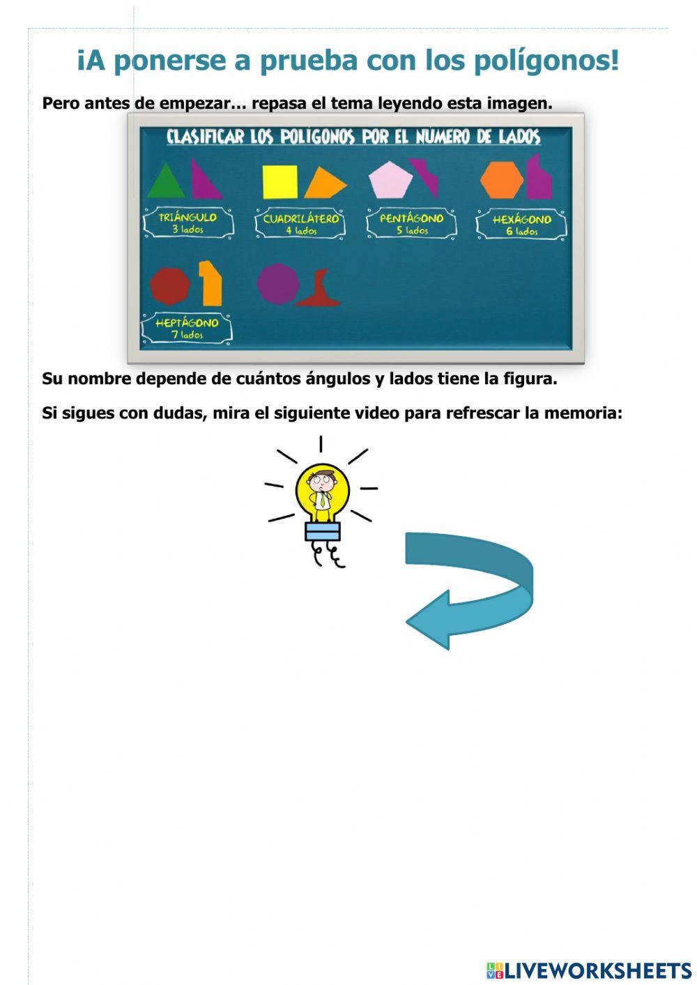 ¡A ponerse a prueba... con los polígonos!
