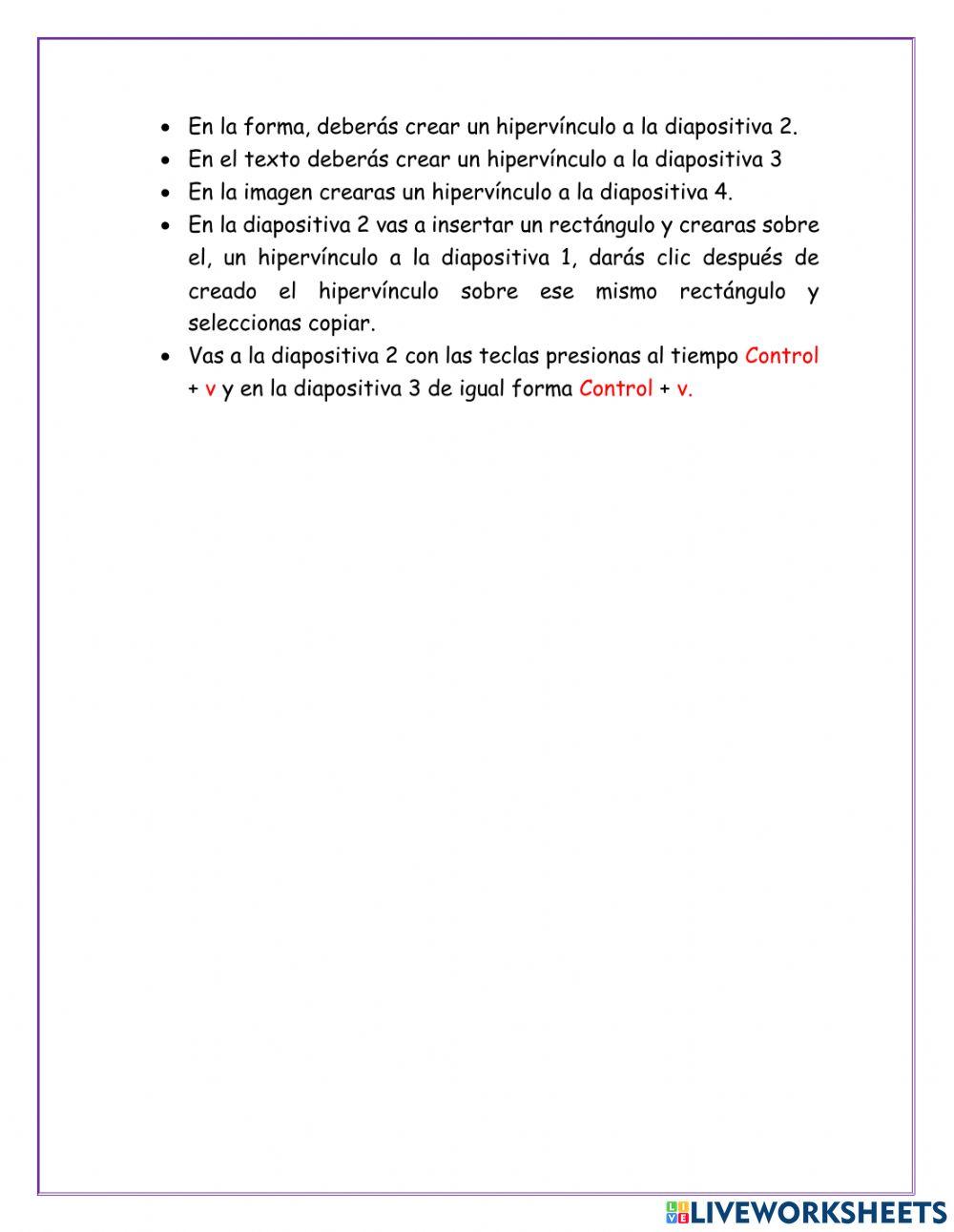 Hipervínculos sencillos en powerpoint