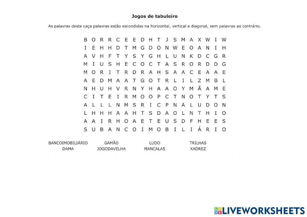 Jogos de tabuleiro