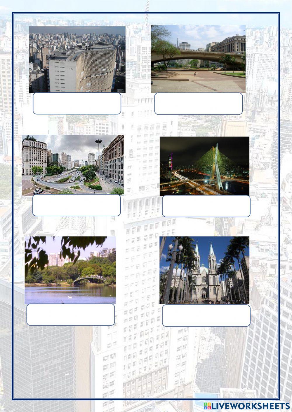 Pontos da cidade de São Paulo