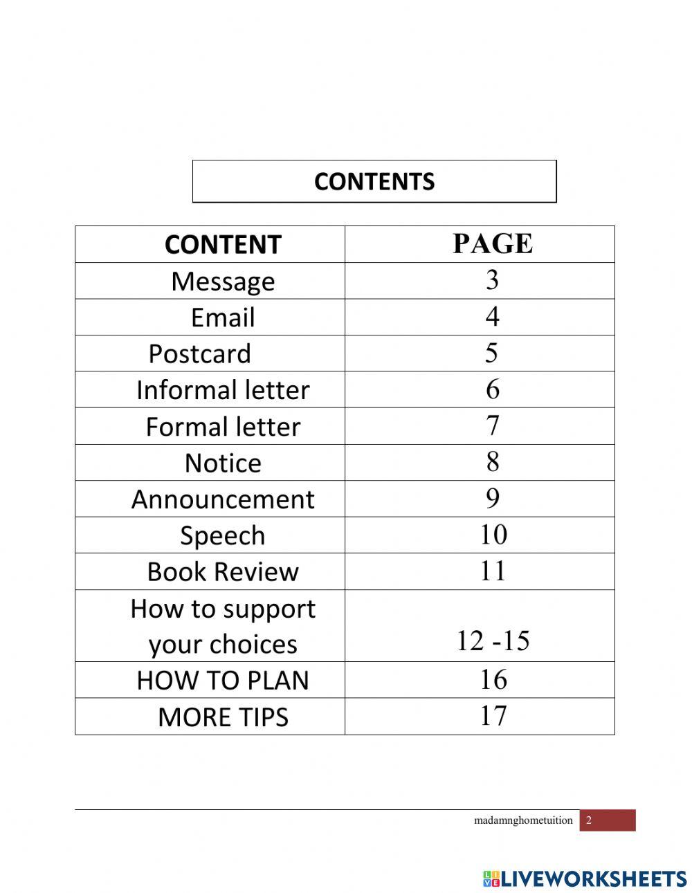 FORMATTED ESSAY NOTES