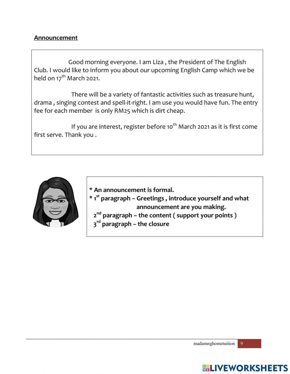 FORMATTED ESSAY NOTES