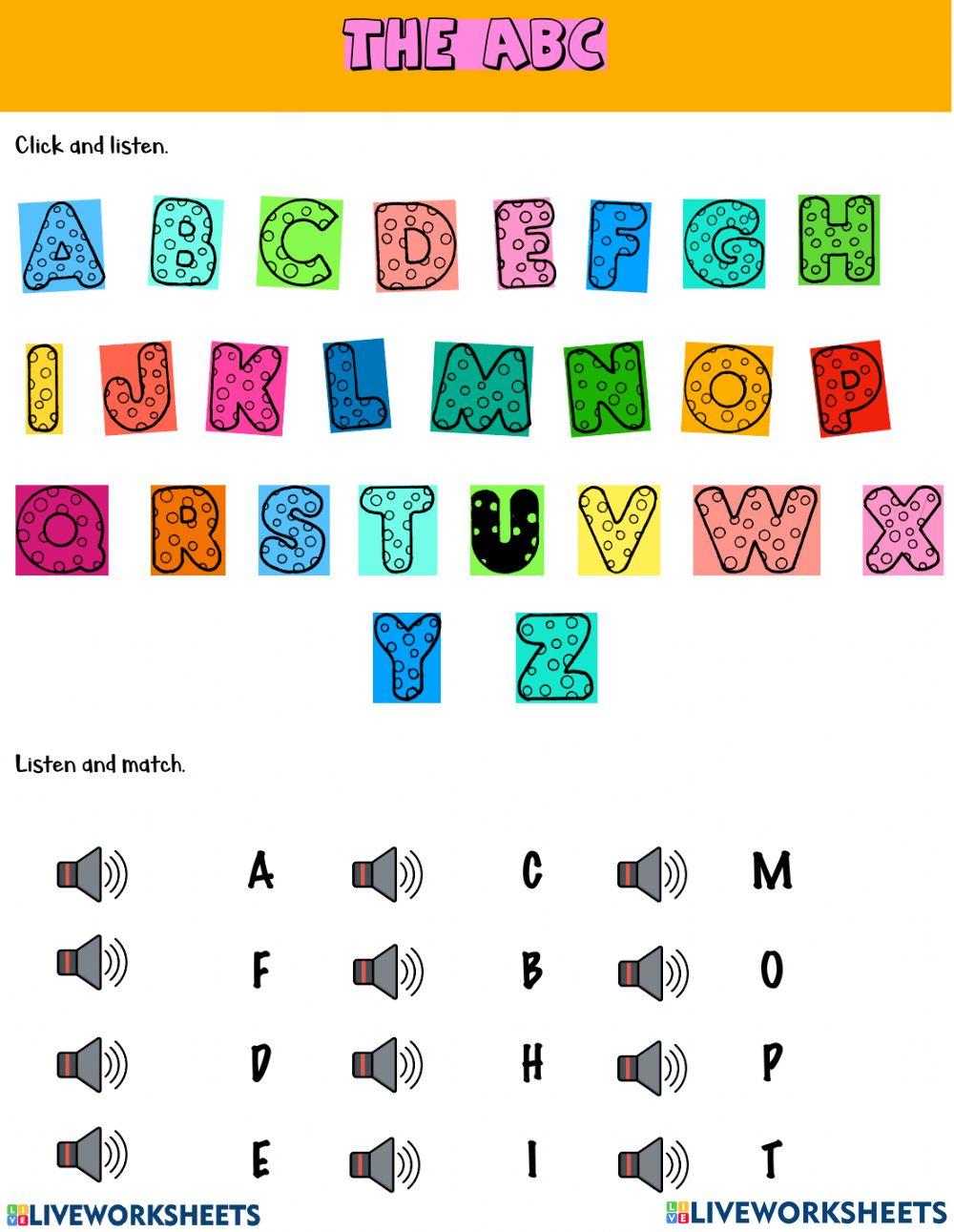 Numbers and Alphabet