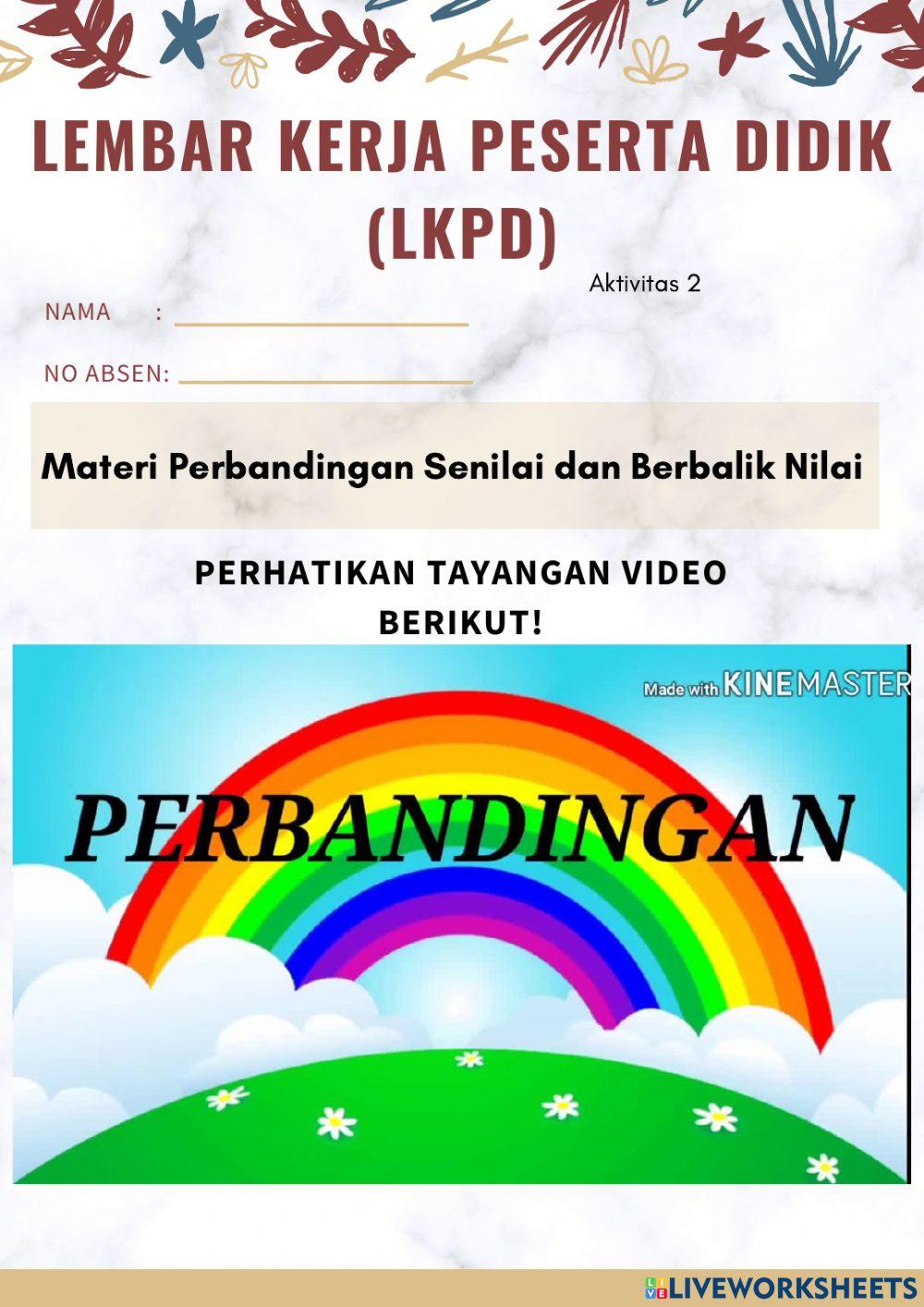 LKPD Pertemuan Kedua