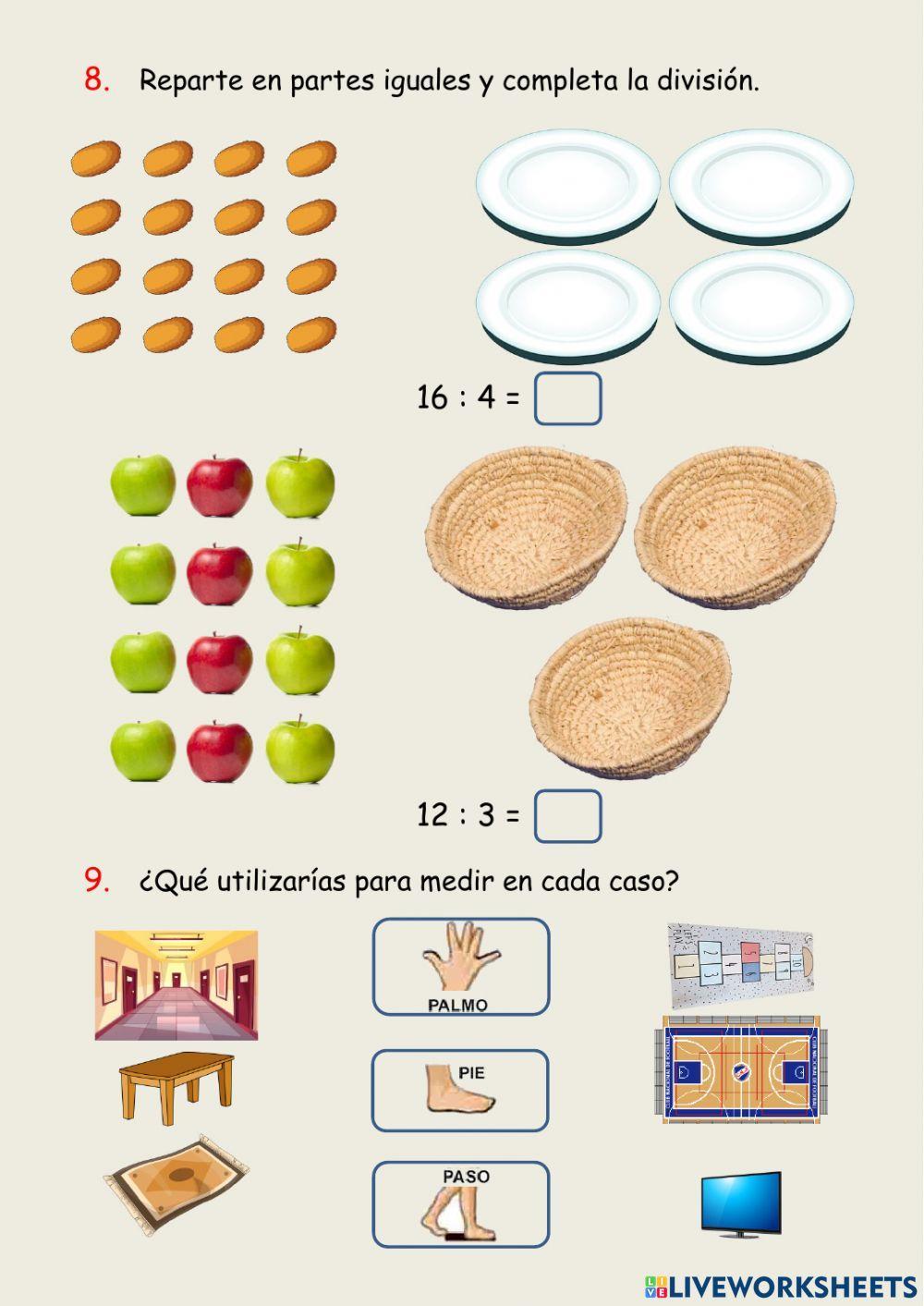 Repaso evaluación mes de abril