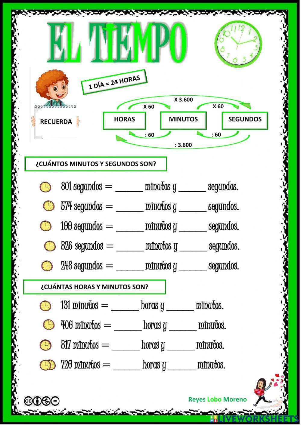 El tiempo (paso de unidades)