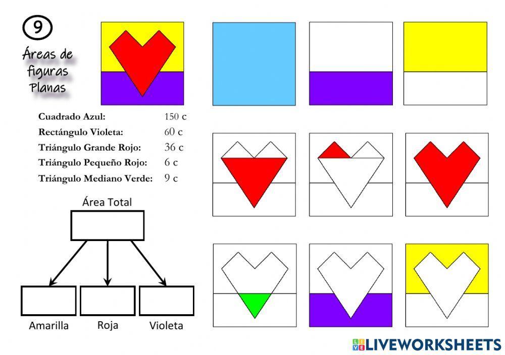 Áreas y porcentajes (9)
