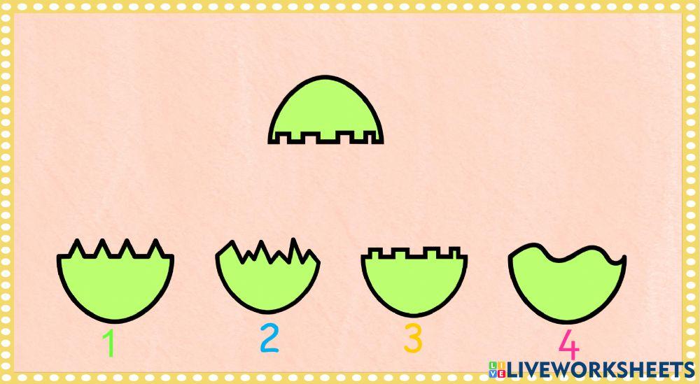 Βρίσκω το μισό αυγό