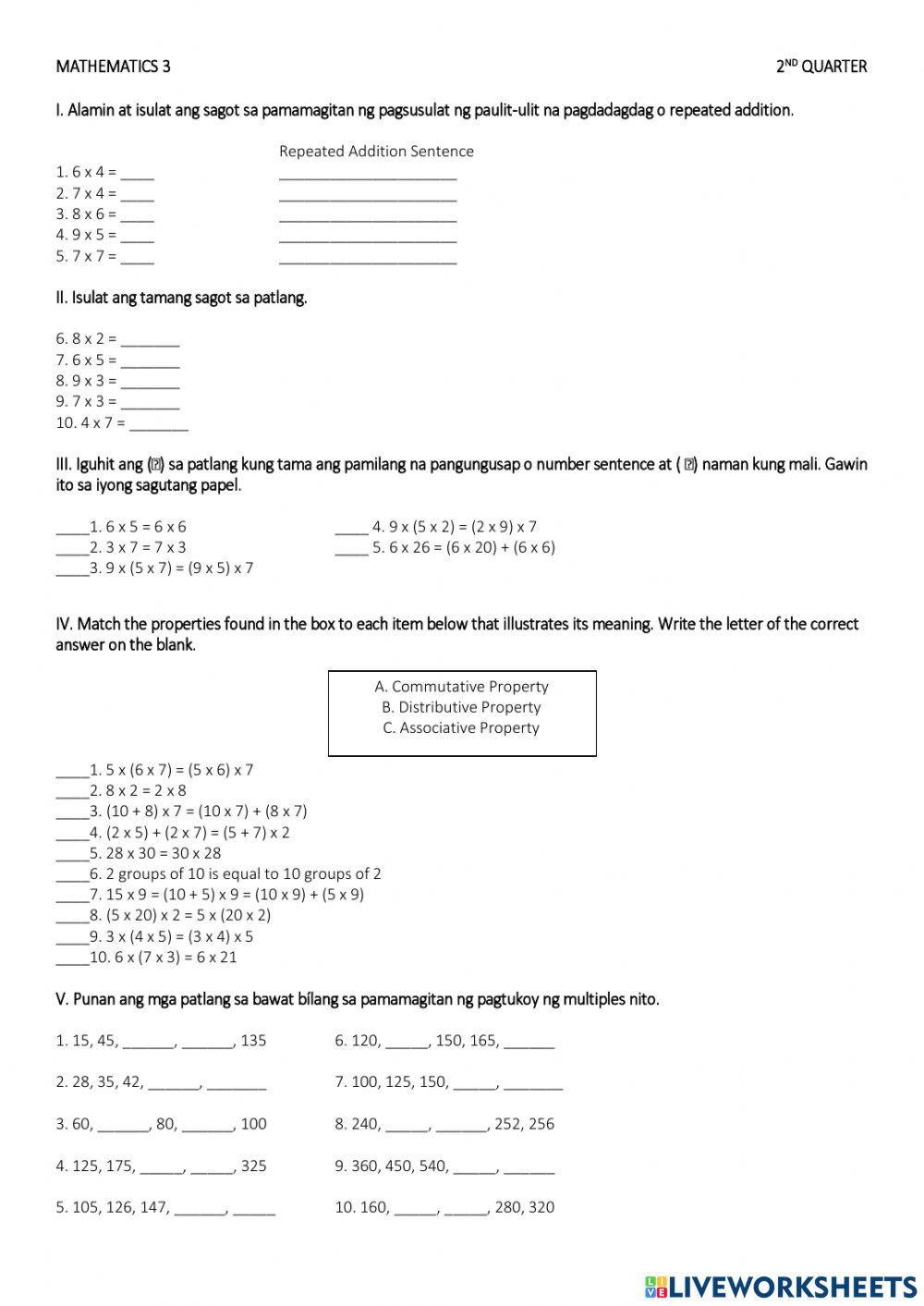 Math 3 Quarter 2 Summative Test Worksheet Gambaran Modafinil24 math-3-quarter-2-summative-test-worksheet-gambaran-modafinil24