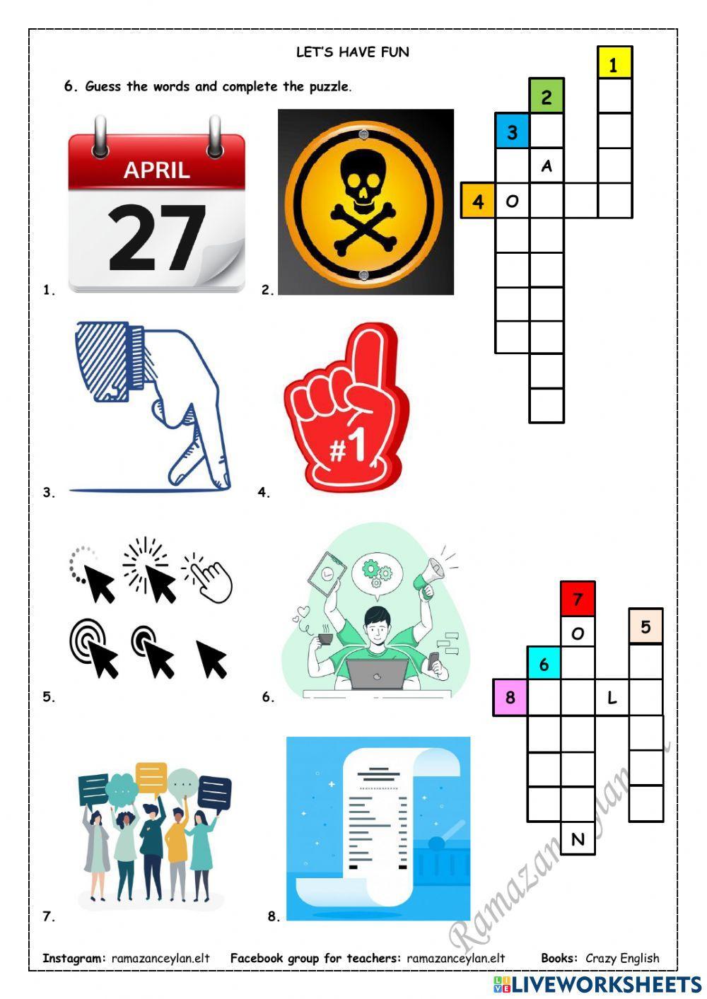 8th grade - unit 5 - the internet - revision - ramazanceylan