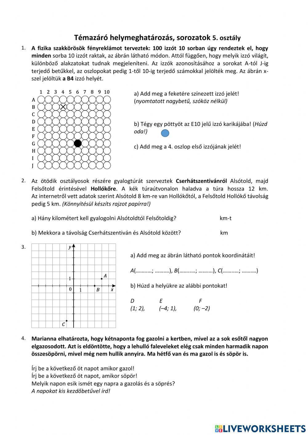 Helymeghatározások