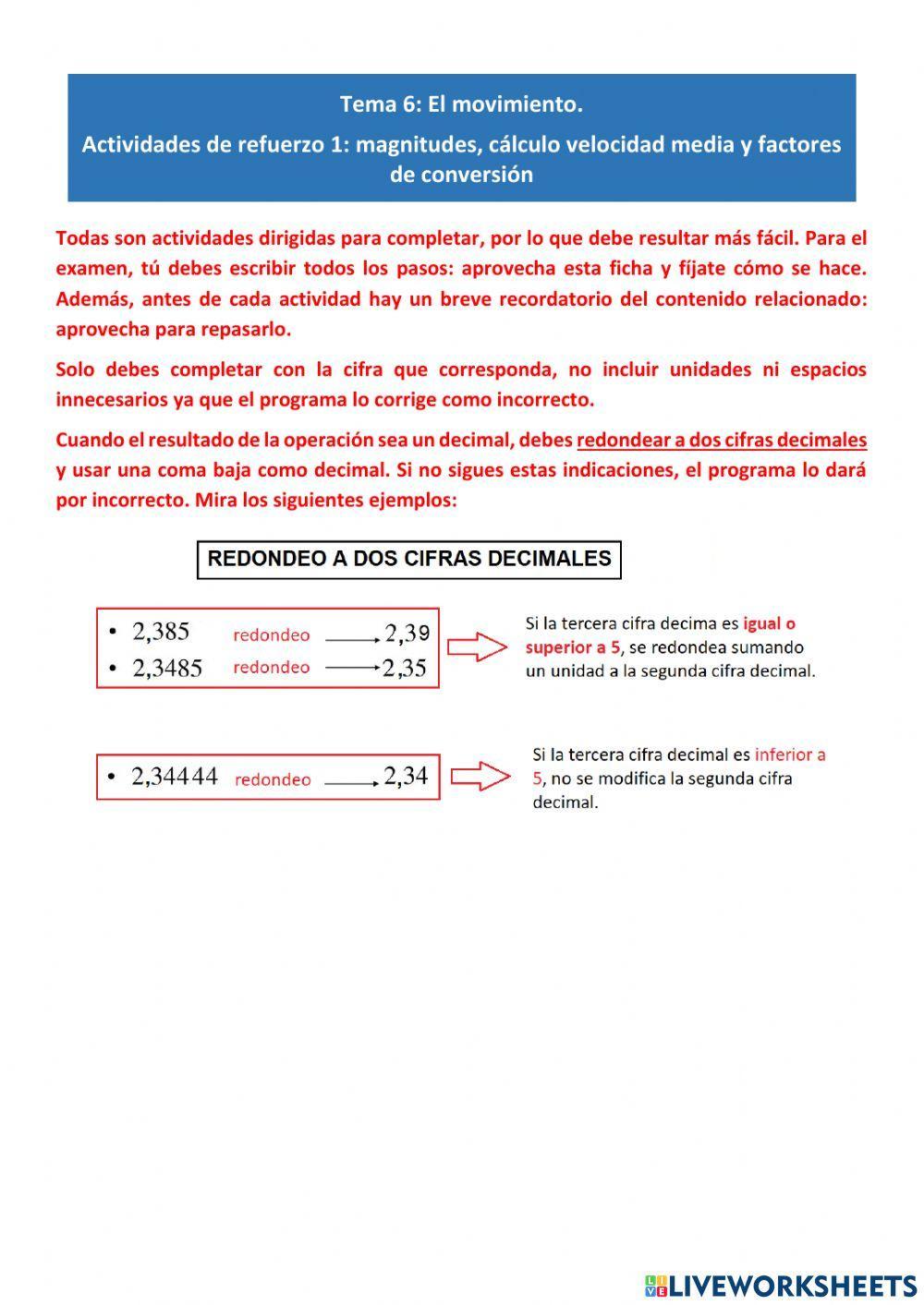 Fyq2eso-El Movimiento. Magnitudes, velocidad y cambios unidades