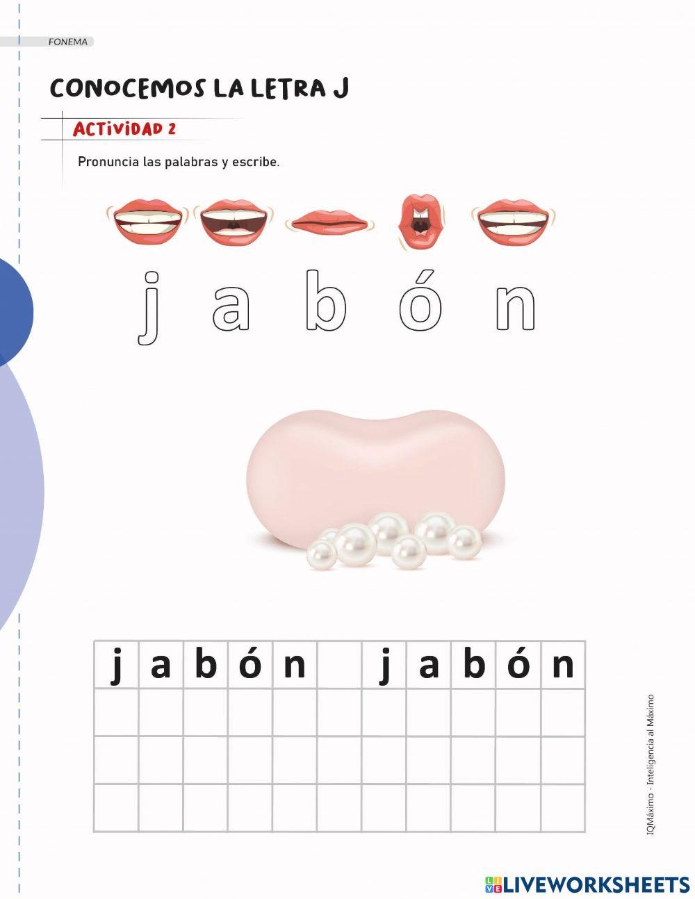 Actividad 2 letra J