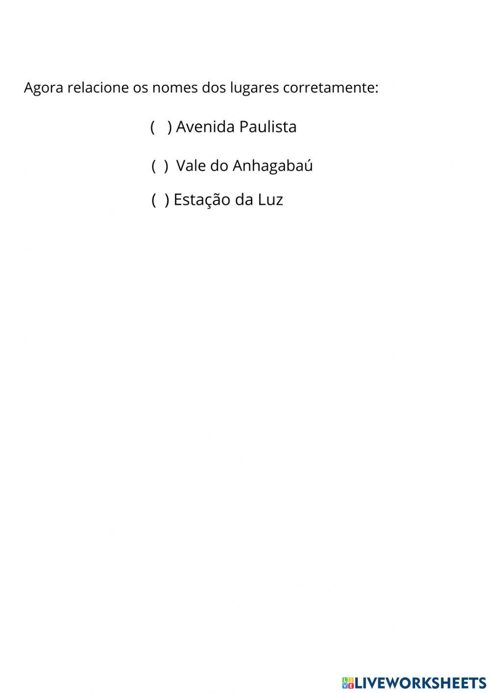 A cidade de São Paulo no passado e no presente completo