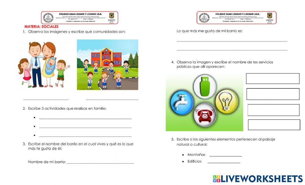 Evaluación de sociales trim 1