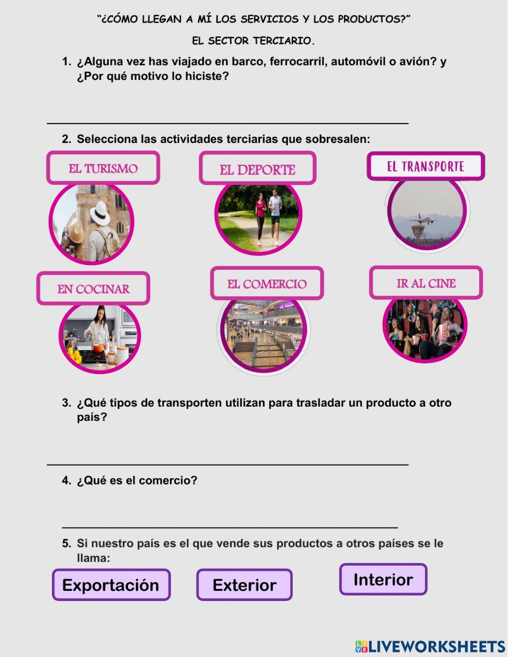 ¿Cómo llegan a mí los servicios y los productos?